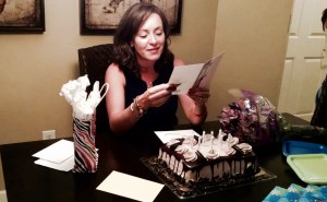 Nothing like cake and love to end a bad day! 