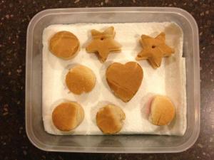 If cutting stars and hearts out of a sandwich for my son's preschool lunch isn't patience, I don't know what is. 